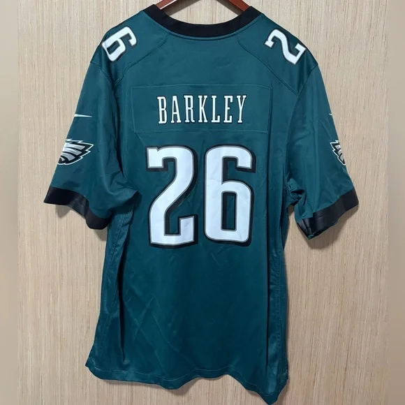 NIKE Philadelphia Eagles Saquon Barkley Super Bowl 59 Jersey XL - Picture 5 of 6